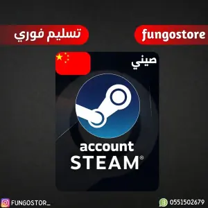 حساب ستيم صيني خاص فيك