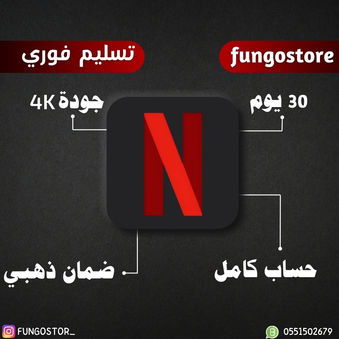 Netflix subscription for one month - full account